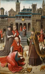 Jelenet Saint Roch életéből, 1517.
