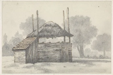 Szénakazal Zoelmondban, a Betuwe-ban