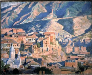 Tbilissi (Republique de Georgie) (Tiflis) - Vue d