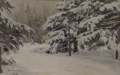 Tél Szentpétervár szigetein, 1912