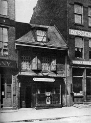 Az Egyesült Államok zászlajának születési helye, Philadelphia, Pennsylvania, USA, 1930-as évek.