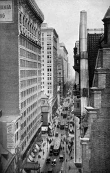 Chestnut Street, Philadelphia, Pennsylvania, USA, 1930-as évek