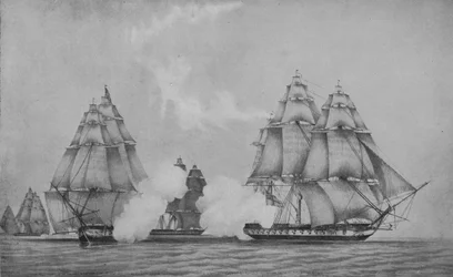 A Belvedera menekülése, 1813