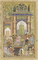 Babur udvarmestert fogad, 1580-85