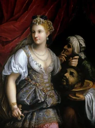 Judit a Holofernész fejével, kb. 1600.