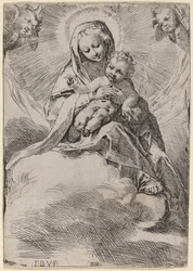 Madonna a felhőkben.