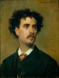 Mariano Fortuny y Madrazo (1871-1949) portréja - Federico de Madrazo y Kuntz (1815-1894) festménye - 1867 - Olaj, vászon - 54x42,5 - Catalunya Nemzeti Múzeum, Barcelona