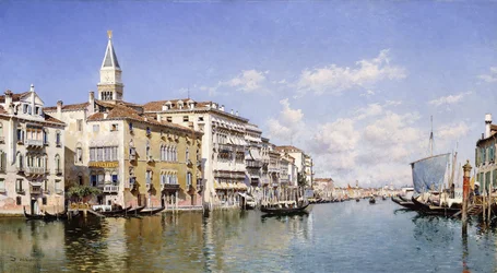 A Canal Grande, Velence, 1883
