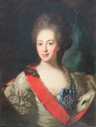 Jekatyerina Orlova grófnő (1758-81) portréja