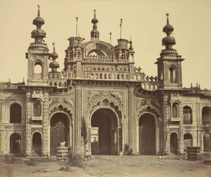 A Kaiserbagh-palotába vezető átjáró