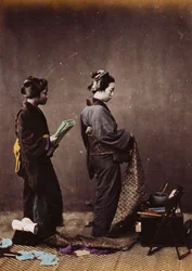 Japán női öltözködés, 1870-1880 körül