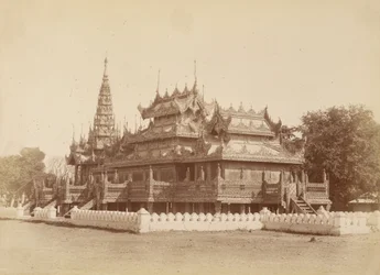 Thibaw Min király iskolája most templomként működik