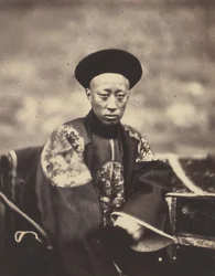 Kung herceg. Kína császára, 1860.