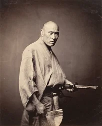 Szamuráj, Yokohama, 1864-65.
