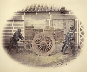 Shariki, vagy Cart Pushing Coolies