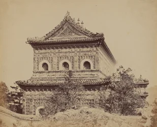 A nagy császári porcelánpalota Yuen Min Yuen, Pekin, 1860. október 18