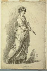 Euterpe, a lírai költészet múzsája