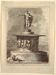 Foro Bonaparte emlékművének projektje, Milánó, 1800