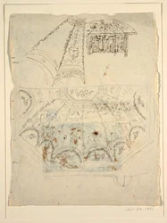 Tanulmány az Apollo-teremhez, Palazzo Milzetti, Faenza