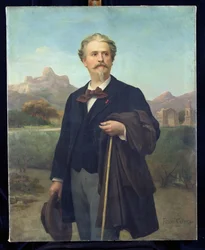Frederic Mistral (1830-1914) portréja 1885