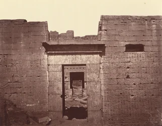 A medinet habui nagy templom második kapuja, Théba