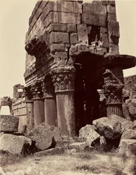 A Jupiter-templom oszlopfőinek részletei - Baalbek