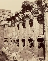 A Jupiter-templom belseje - Baalbek