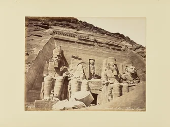 Núbia. Abu Szimbel temploma, Egyiptom