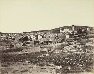 Panorámás kilátás Hebronra