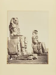 Théba. Memnón-kolosszusok (Egyiptom)