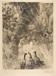 Meglepett kacsák, 1882.