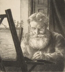 Edwin Edwards portréja, 1872.