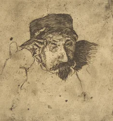 Joseph Guichard vázlata, 1853.