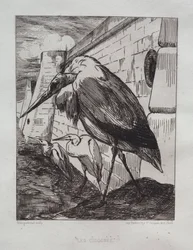 A gólyák, 1865.