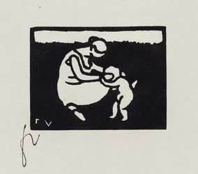 Fürdős gyermekkel, IX a "Les Petites Baigneuses"-ből, 1893