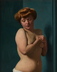 Meztelen nő, 1907