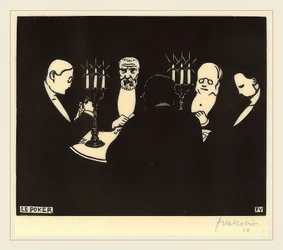 Le Poker (Póker). 1896