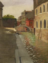 Rio della Salute, Velence, 1902 körül
