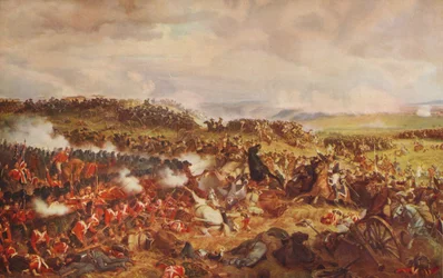 A francia Cuirassiers vádja Waterlooban, 1874, 1915