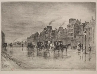 Egy téli reggel a Quai de l