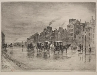 Egy téli reggel a Quai de l