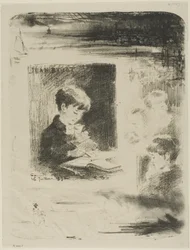 Gyermekrajz (Jean Buhot)