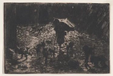 The Night Prowlers Les Noctambules, 1865-98.