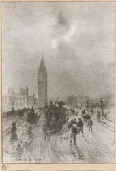 A Victoria Clock Tower London, 1892.