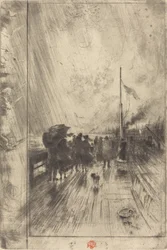 Egy móló Angliában, 1879.