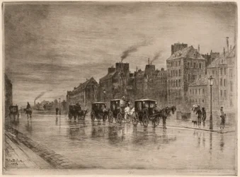 Egy téli reggel a Quai de l