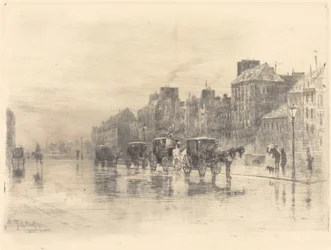 Egy téli reggel a Quai de l