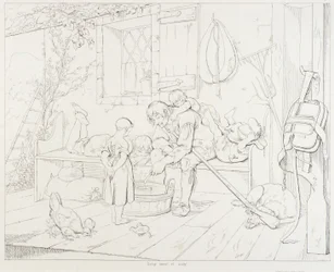 (Rip Van Winkle, illusztráció) Rip Amusing Children