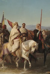 A feltételezett portrék Cherif Boubaghla és Lalla Fatma n