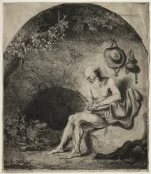 Szent Jeromos a bűnbánatban, 1644.